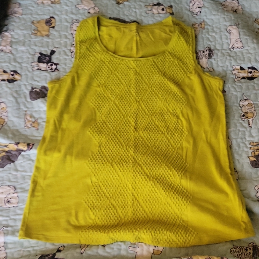 Coldwater Creek Vibrant Yellow Tank Top